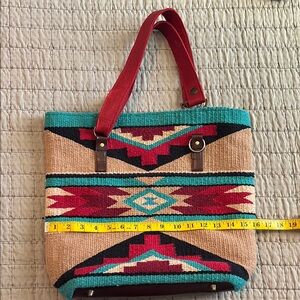 Colorful Patterned Tote Bag